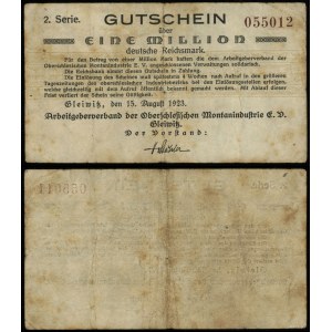 Schlesien, 1 Million Mark, 15.08.1923