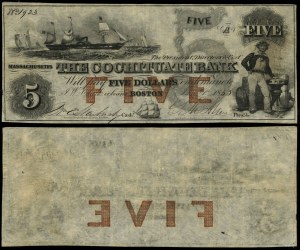 Spojené štáty americké (USA), 5 USD, 1.1.1853