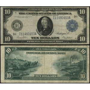 Stany Zjednoczone Ameryki (USA), 10 dolarów, 1914