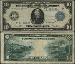 United States of America (USA), $10, 1914