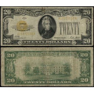 Spojené státy americké (USA), $20, 1928