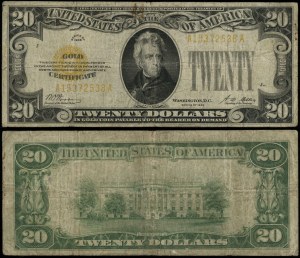 Spojené štáty americké (USA), 20 dolárov, 1928