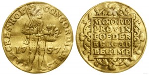 Netherlands, ducat, 1757