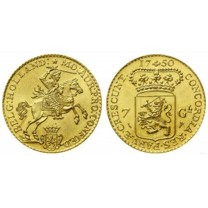 Nizozemsko, 7 guldenů - NEW BIT, 1750