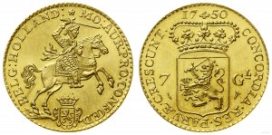 Netherlands, 7 guilders - NEW BIT, 1750