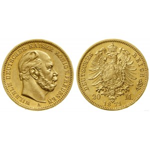 Německo, 20 marek, 1871 A, Berlín