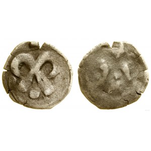 Western Pomerania, one-sided denarius, 14th century.