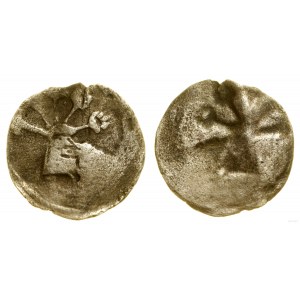 Western Pomerania, one-sided denarius, 14th century.