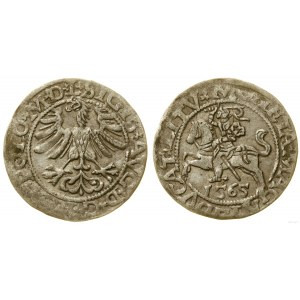 Polsko, litevský půlpenny, 1565, Vilnius