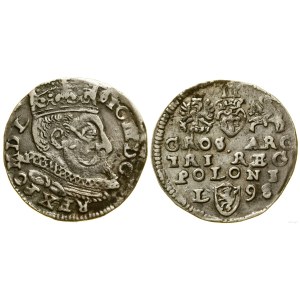 Polska, trojak, 1598, Lublin