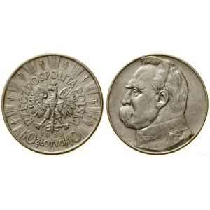 Polsko, 10 zlotých, 1935, Varšava