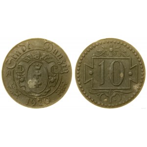 Polska, 10 fenigów, 1920