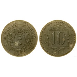 Poland, 10 fenigs, 1920