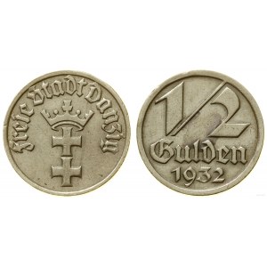 Poľsko, 1/2 gulden, 1932, Berlín