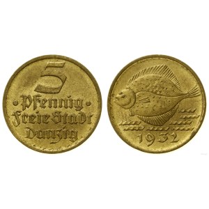 Polska, 5 fenigów, 1932, Berlin