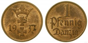 Poland, 1 fenig, 1937, Berlin
