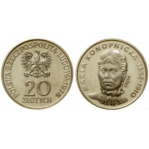 Polska, 20 złotych, 1978, Warszawa