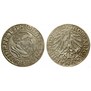 Slezsko, penny, 1544, Krosno