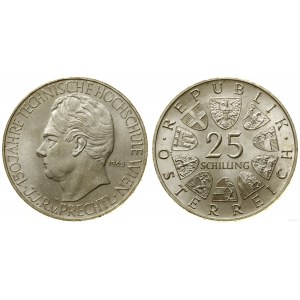 Austria, 25 szylingów, 1965, Wiedeń