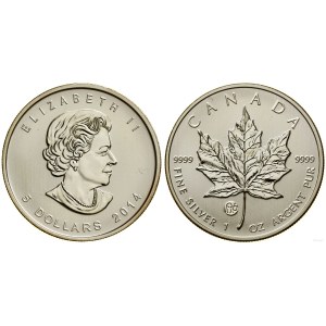 Kanada, $5, 2014