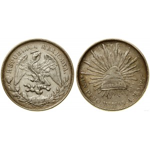 Meksyk, peso, 1899 Mo.A.M, Meksyk