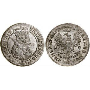 Niemcy, ort, 1699 SD, Królewiec