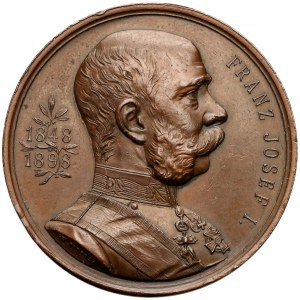 Austria, Medal, 50-lecie panowania Franciszka Józefa 1898