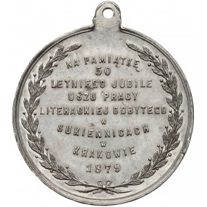 Medal Józef Ignacy Kraszewski, Pamiątka jubileuszu - Kraków 1879