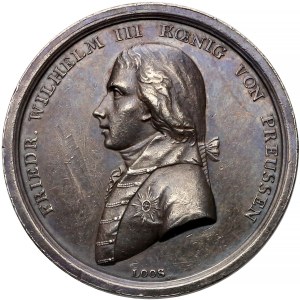 Deutschland, Medal, Huldigung in Berlin 1798 (Loos)