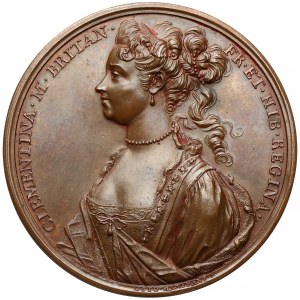 Medal Klementyna Sobieska ucieczka z Innsbrucku 1719