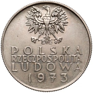 Próba MIEDZIONIKIEL 10 złotych 1973, 200 lat KEN - b.rzadka