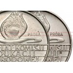 Próba MIEDZIONIKIEL 10 złotych 1973, 200 lat KEN - b.rzadka