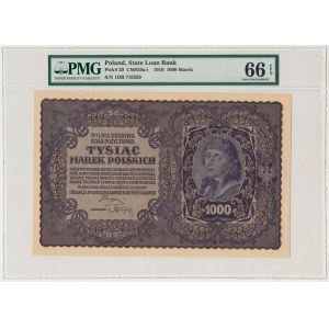 1.000 mkp 08.1919 - I Serja DB - PMG 66 EPQ