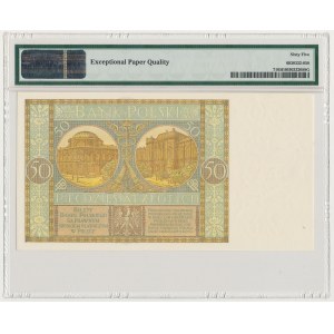 50 złotych 1929 - Ser.EN - PMG 65 EPQ