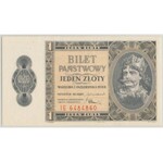 1 złoty 1938 Chrobry - IG - PMG 64