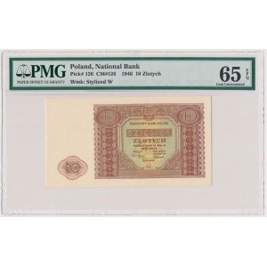 10 złotych 1946 - PMG 65 EPQ
