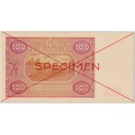 SPECIMEN 100 złotych 1946 - A - PMG 64