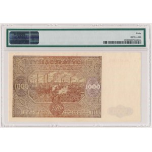 1.000 złotych 1946 - Wb. - seria zastępcza - PMG 40