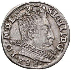 Zygmunt III Waza, Trojak Wilno 1597 - Lidman / Chalecki 