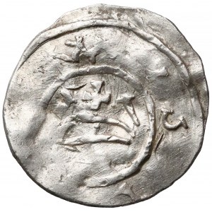 Mieszko II, Denar (1013-1025) - MISICO - rzadkość