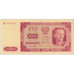100 złotych 1948 - KK - PMG 58