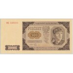 500 złotych 1948 - BE - PMG 63