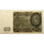 500 złotych 1940 - B - PMG 64