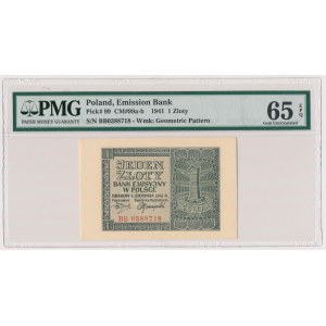 1 złoty 1941 - BB - PMG 65 EPQ