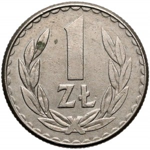 Odbitka w MIEDZIONIKLU 1 złoty 1987