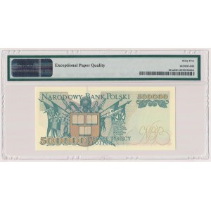 500.000 złotych 1993 - L - PMG 65 EPQ