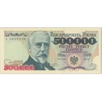 500.000 złotych 1993 - L - PMG 65 EPQ