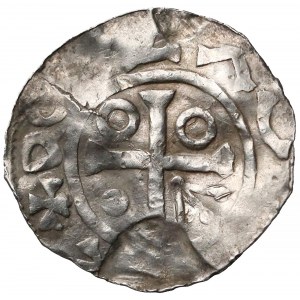 Czechy, Bolesław II (967-999) Denar 