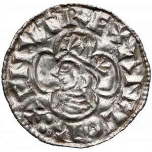 Anglia, Knut (1016-1035), Denar typu quatrefoil 