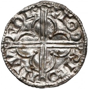 Anglia, Knut (1016-1035), Denar typu quatrefoil 